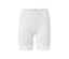 Weiße Radlershorts mit Spitzenborte.