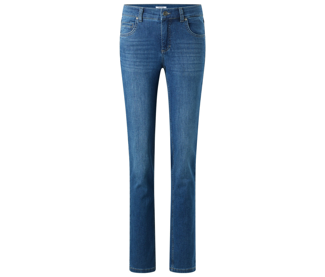 Mittig blaue Angels Jeans »Cici« Slim Fit.