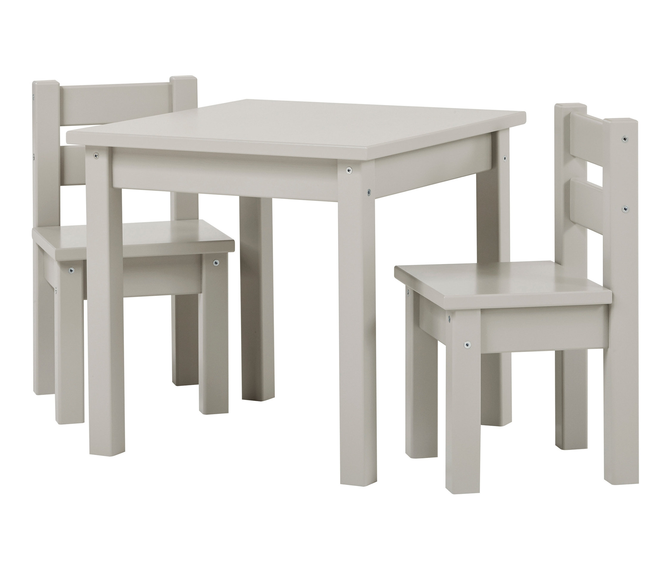 Hoppekids Tisch-und-Stuhl-Set »Mads«, hellgrau.