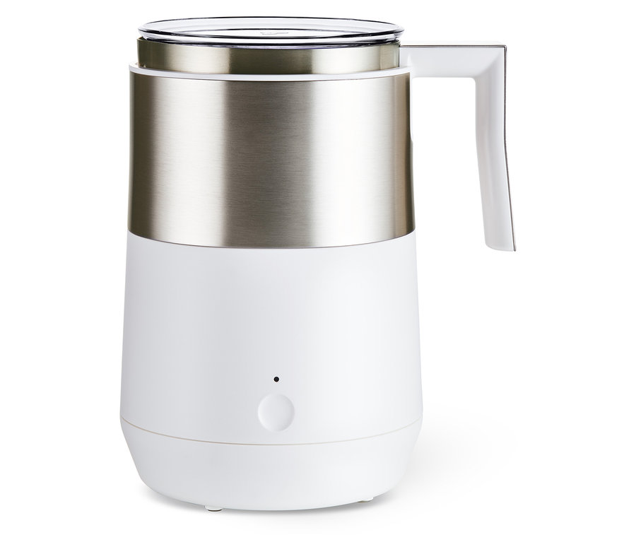 Induktions-Milchaufschäumer, cremeweiß