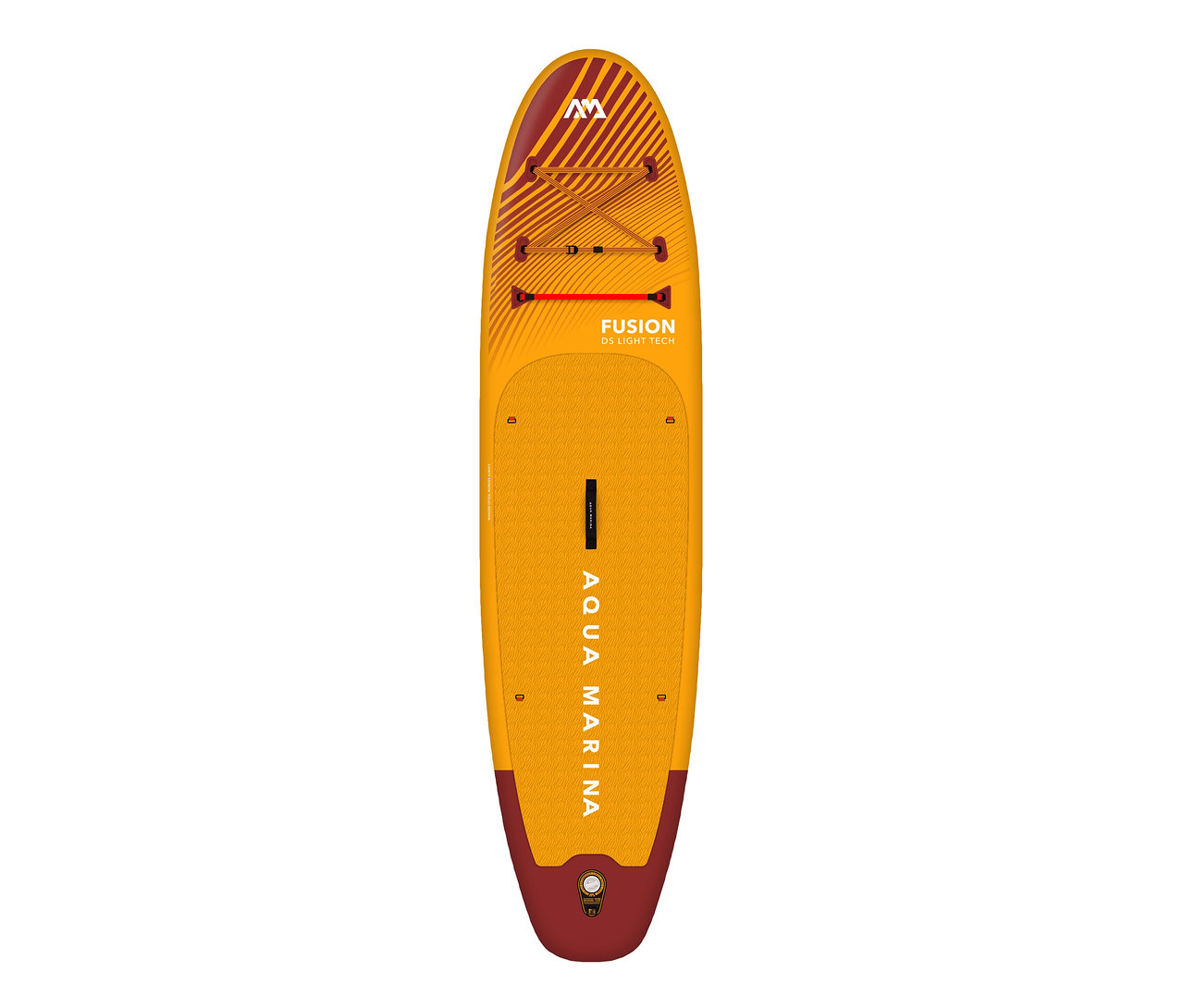Gelb-rotes Aqua Marina SUP Board »Fusion« 10'10".