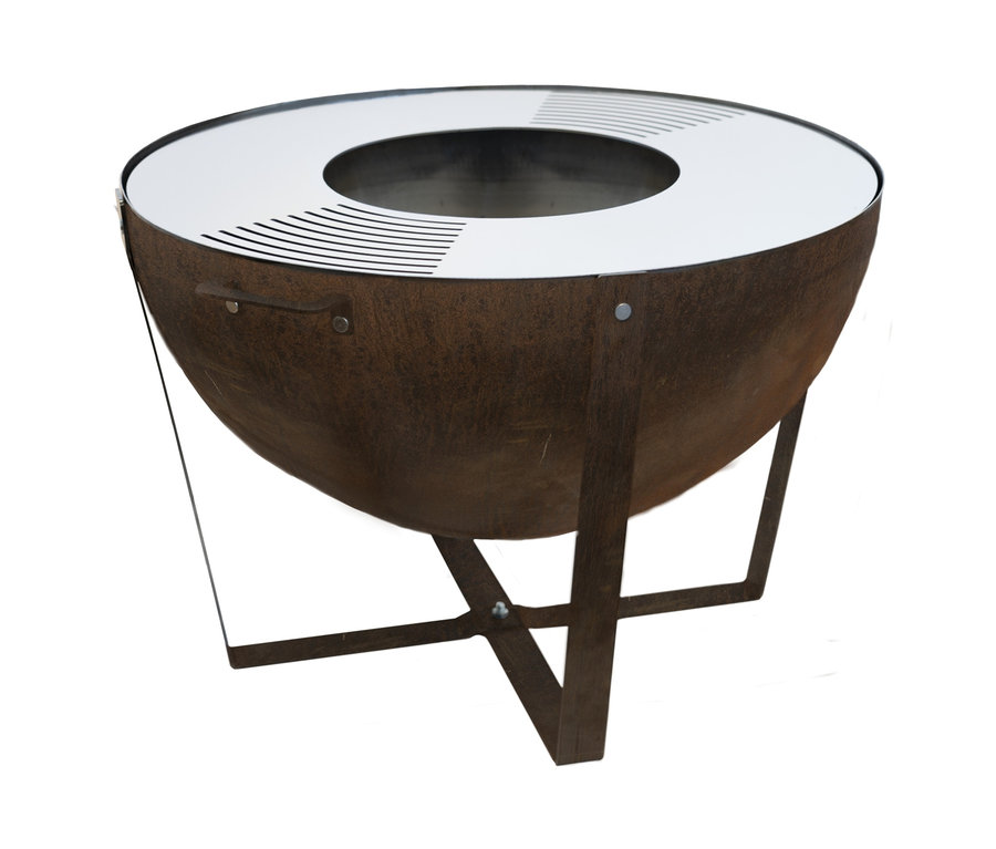 Buschbeck Plancha-Grill »Dakota« vor weißem Hintergrund.