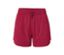 Badeshorts in Beere mit elastischem Bund und Kordelzug.