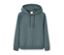 Blauer NAH/STUDIO Hoodie aus nachhaltiger Baumwolle.