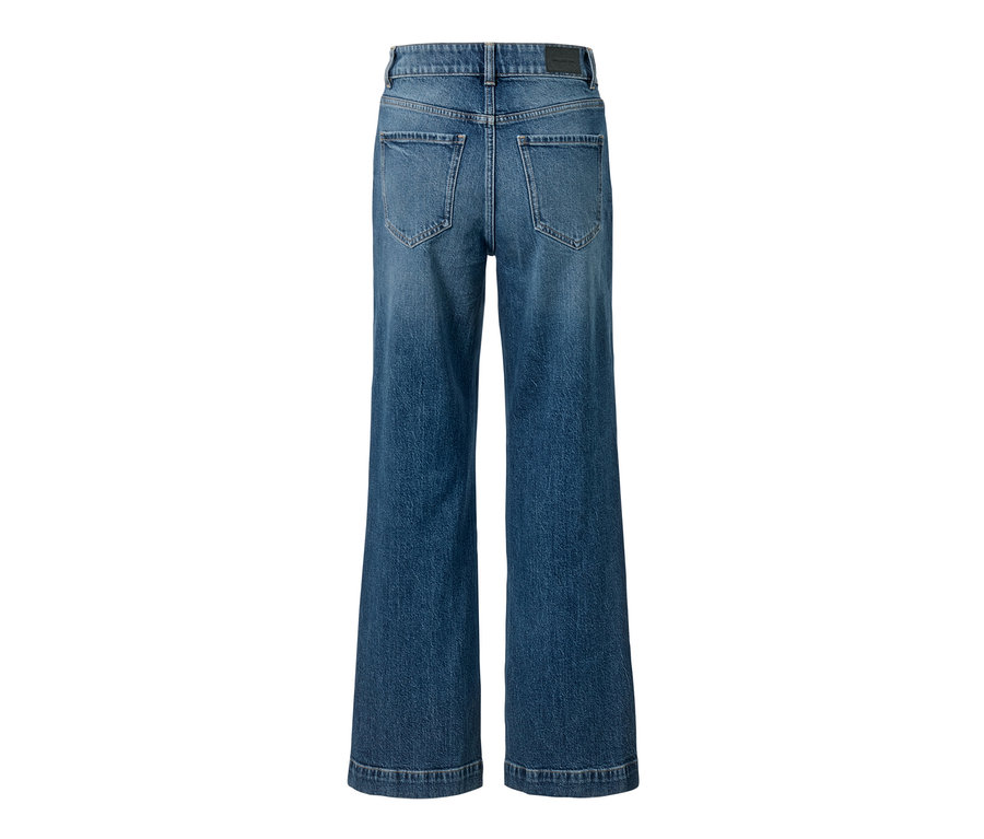 Rückansicht einer Wide Leg Jeans – Fit »Viki«.