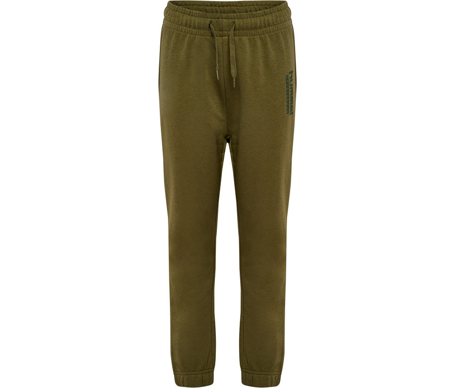 Grüne HUMMEL HMLJR Base Regular Pants.