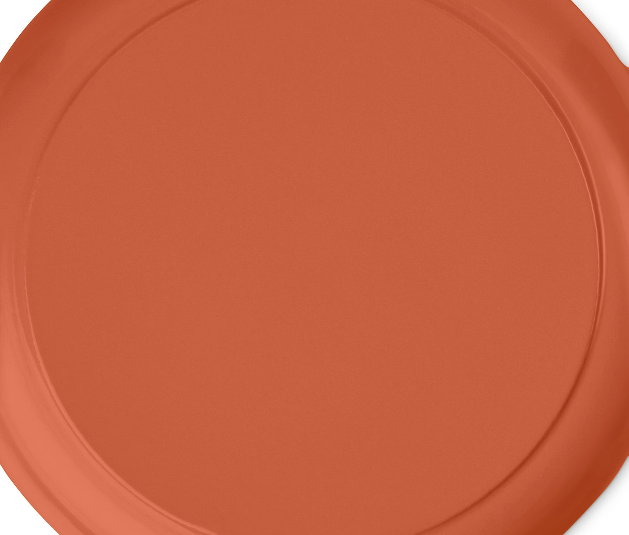 Detail einer Gusseisen-Bräter-Pfanne.