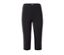 Eine schwarze 3/4-Stretchhose.
