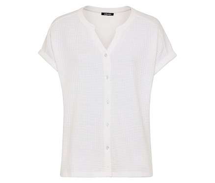 Strukturiertes Olsen Shirt mit Knöpfen