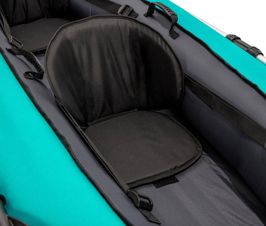 Detailansicht des Innenraums des Bestway® Kajak-Sets »Hydro-Force™ Ventura« für 2 Personen.