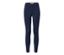 Dunkelblaue Stretchhose.