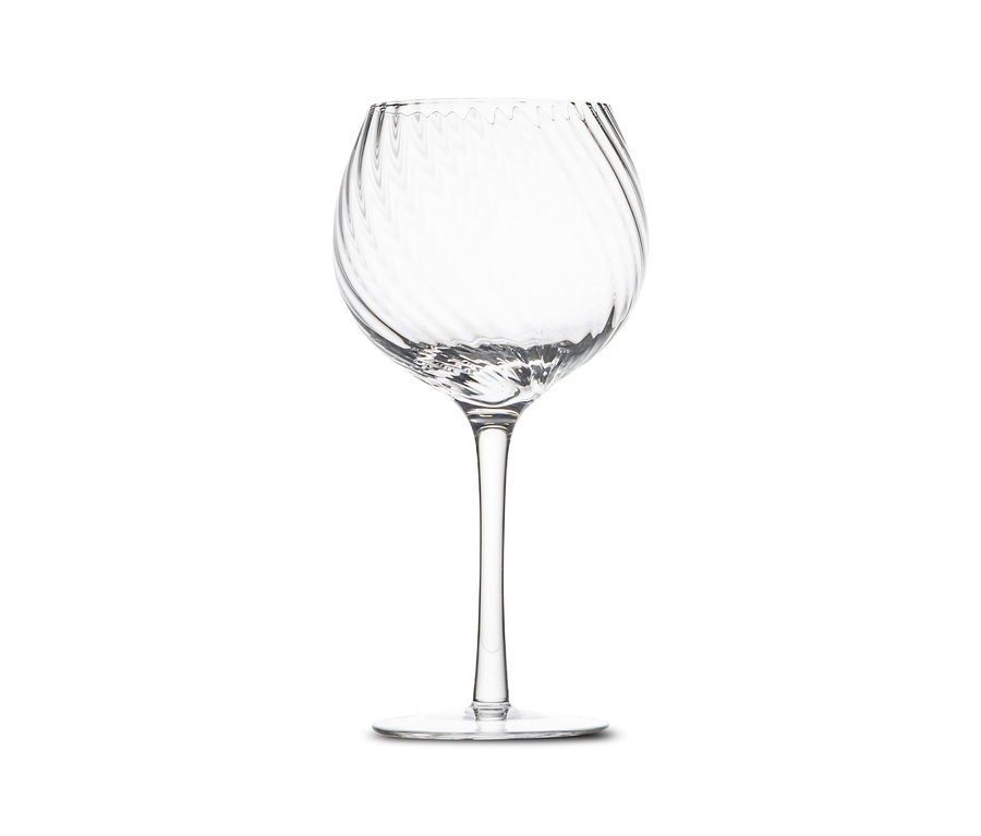 Ein einzelnes Weinglas der '6 Weingläser' Serie.