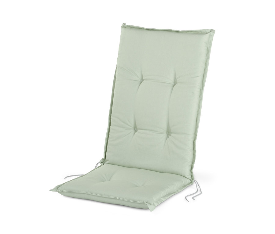 Eine leaf green Hochlehner-Auflage.