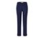 Dunkelblaue Stretchhose.