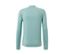 Langarm-Funktionsshirt, mint, von hinten gezeigt.