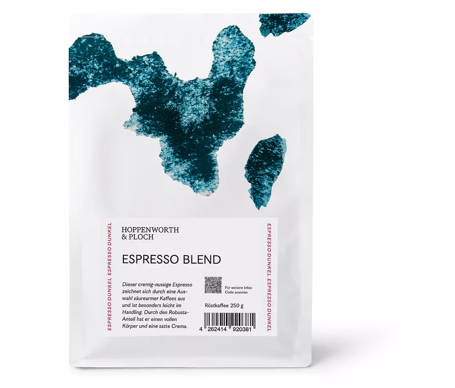 Hoppenworth & Ploch - Espresso Blend - 250 g Ganze Bohne