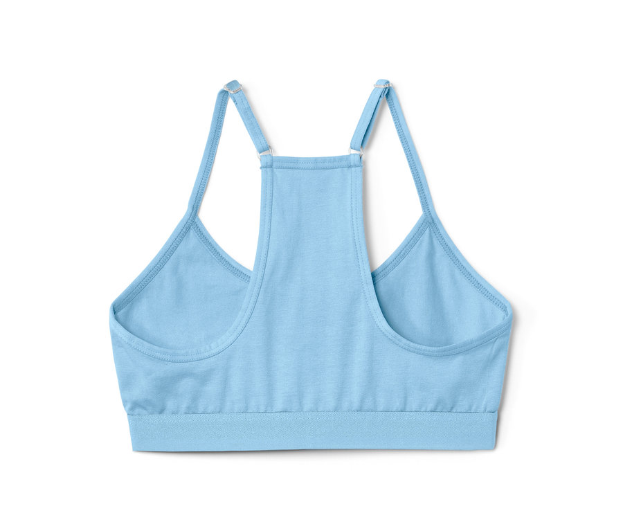 Detailansicht eines Mädchen-Bustiers aus einem 3er-Set.