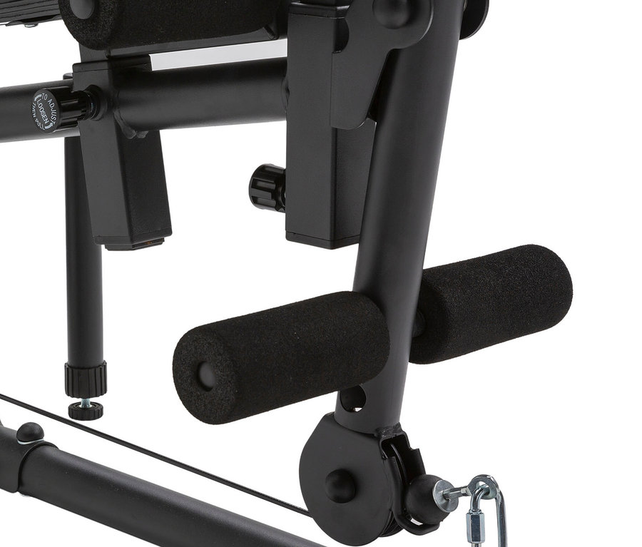 Detailansicht der Christopeit Kraftstation »SP 2000« in Schwarz.