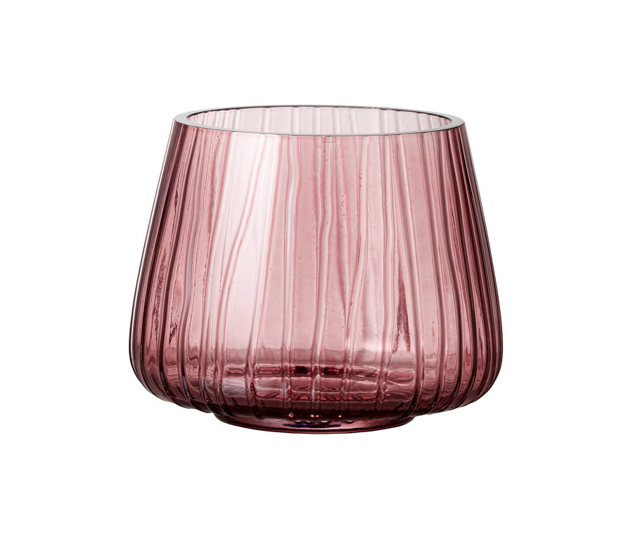 Rosafarbener 2 Bitz Teelichthalter »Kusintha«.