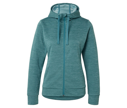 Kapuzenjacke, türkis