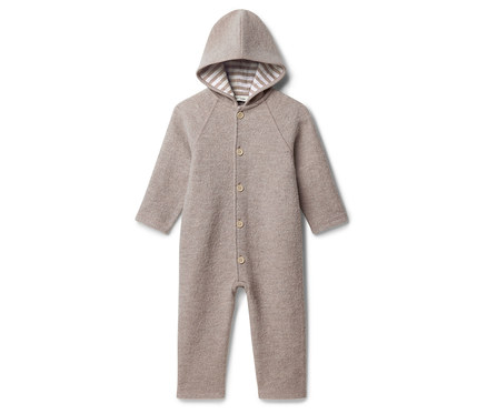 Baby-Walkoverall mit Merinowolle