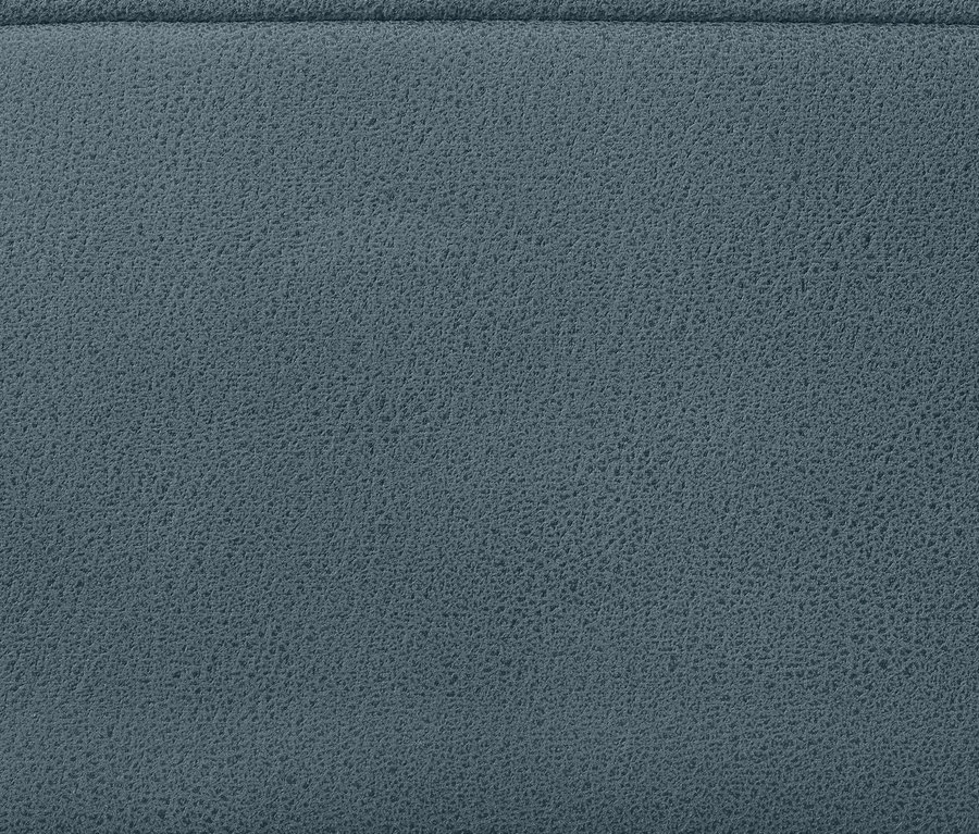 Detailansicht eines blauen Massagesessels »Alpha 7070«.