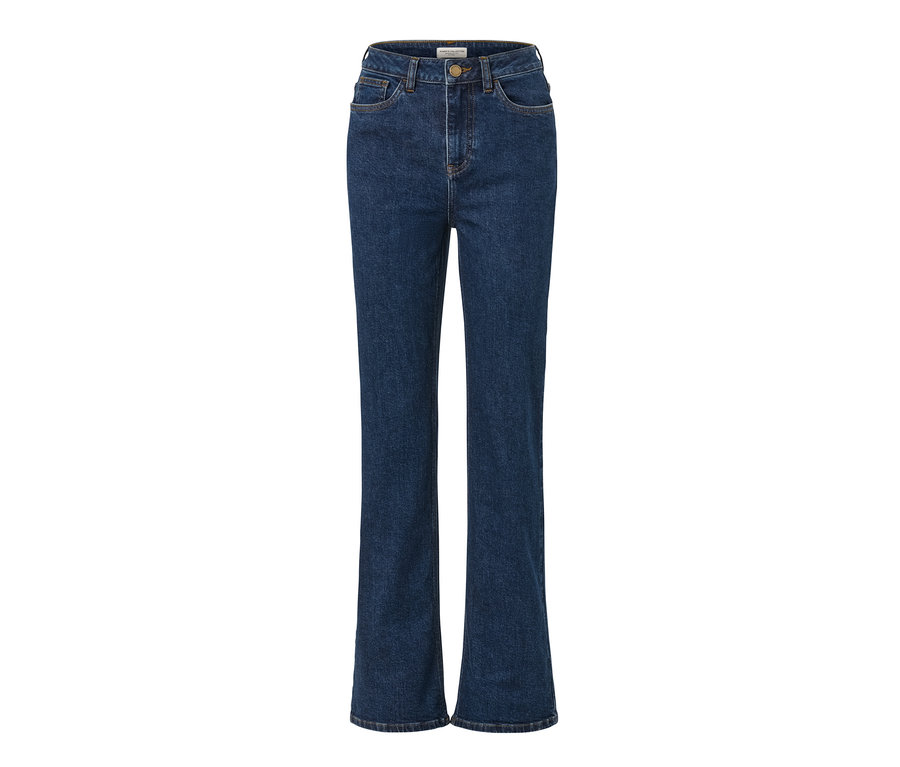 Blaue Bootcut Jeans – Fit »Lou«.