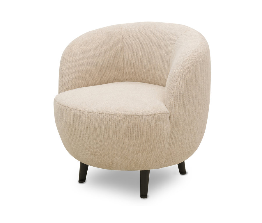 Beiger DOMO collection Sessel »AHUS« vor weißem Hintergrund.