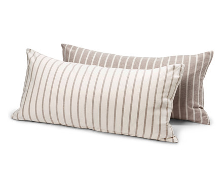 2 Flanell-Kopfkissenbezüge, ca. 80 x 40 cm