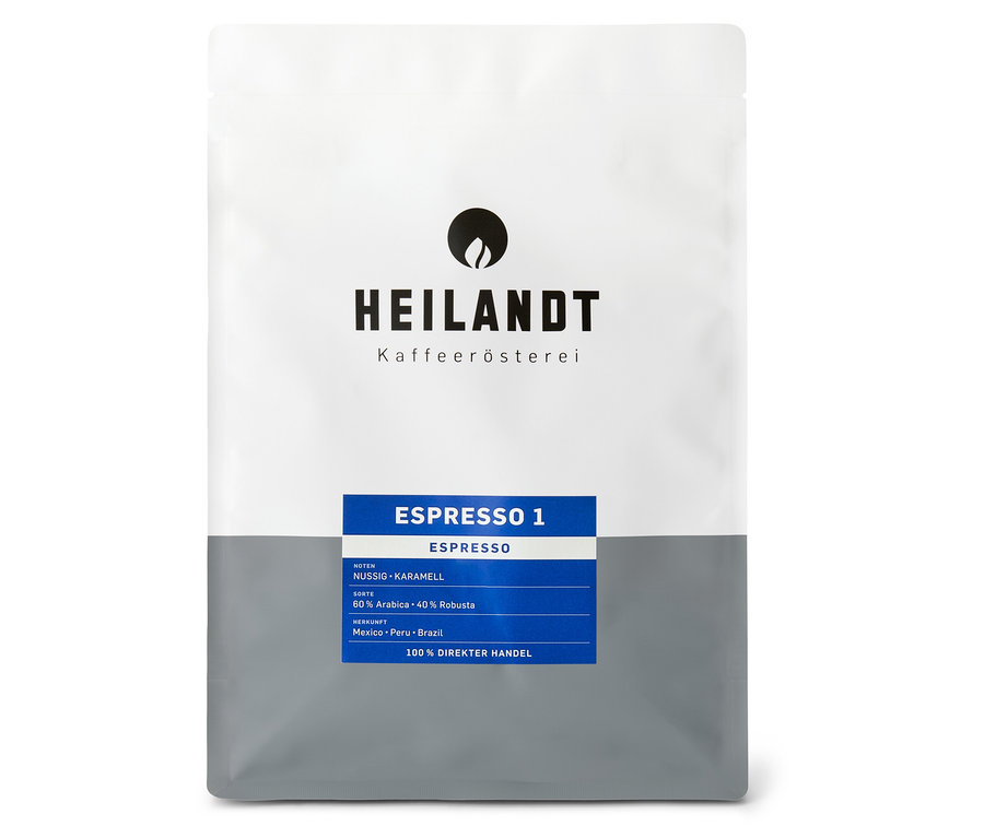 Heilandt - Espresso 1 - 1 kg Ganze Bohne