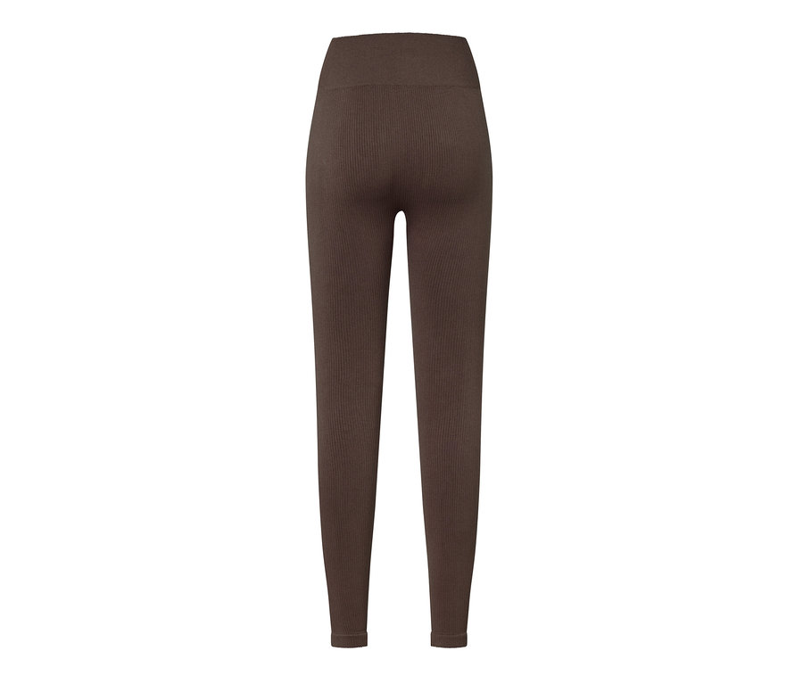 Braune Seamless-Tight von hinten abgebildet.