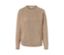 Zopfstrickpullover, creme meliert - Creme meliert