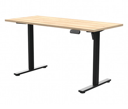 Elektrischer Schreibtisch »Emmik L138«, weißeiche