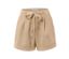 Shorts mit Leinenanteil, beige - Beige