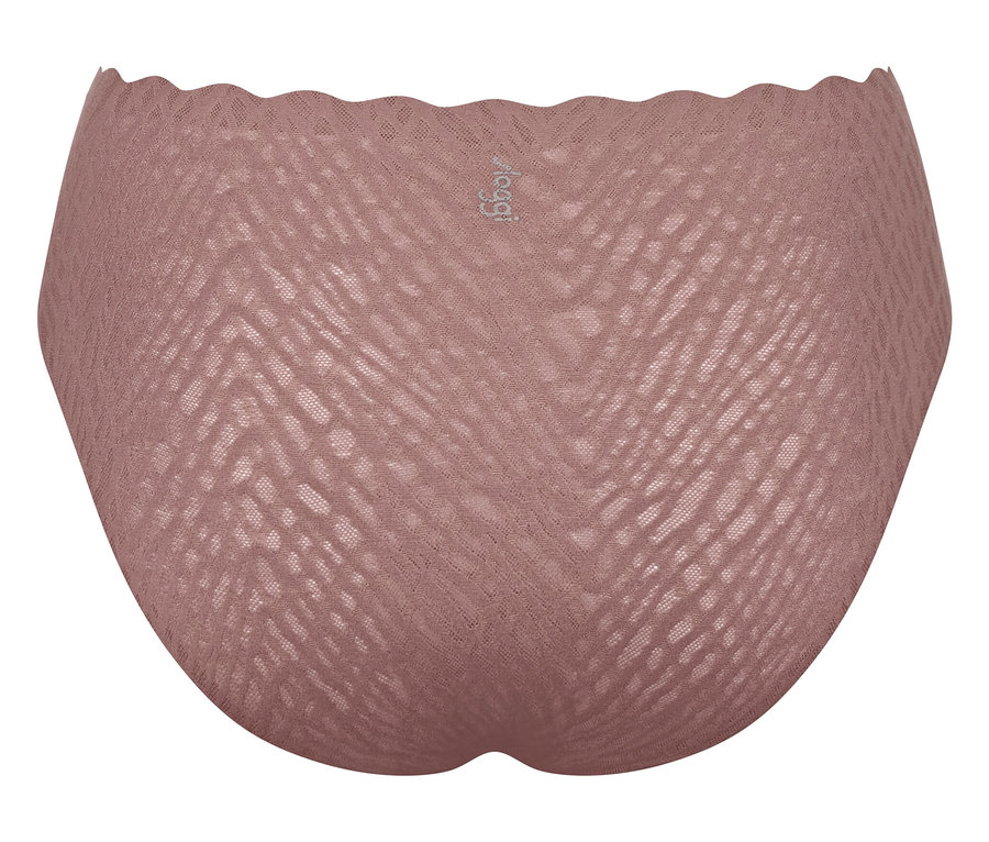 Detailansicht der sloggi ZERO Feel Bliss High leg, cacao.