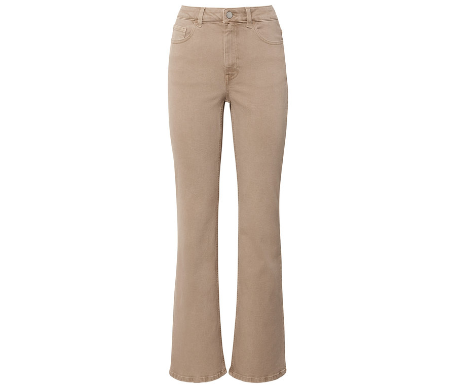 Beige Bootcut Jeans – Fit »Lou«