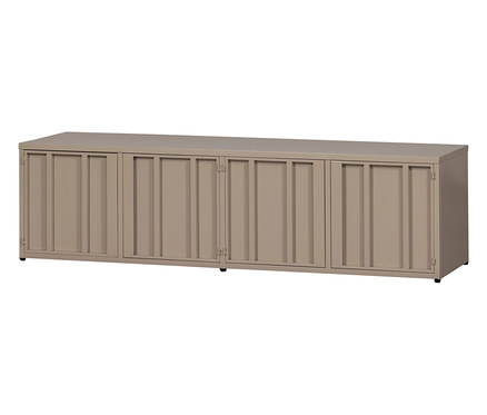 WOOOD Metall-TV-Schrank »Level«, sand