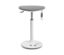 Grauer Topstar »Sitness X Stool 30« Hocker vor weißem Hintergrund.