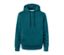 Petrolfarbener Hoodie.