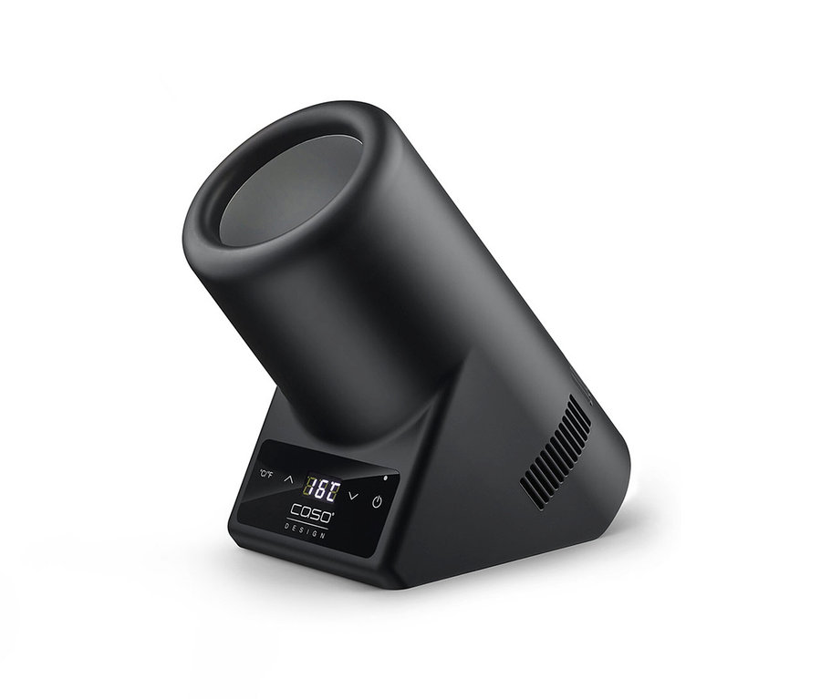 Schwarzer Caso Weinkühler VinoCase.