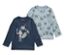 Zwei Kinder-Langarmshirts, Ritter, liegen nebeneinander.