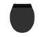 Duroplast WC-Sitz, Slim Black - Slim Black