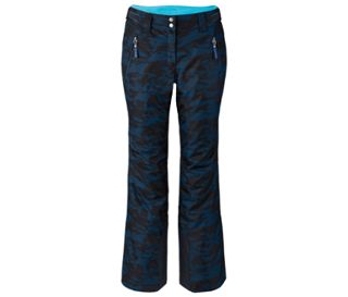 Blau-schwarz gemustert