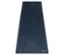 Eine marineblaue Yogamatte mit einem weißen Sternmuster.