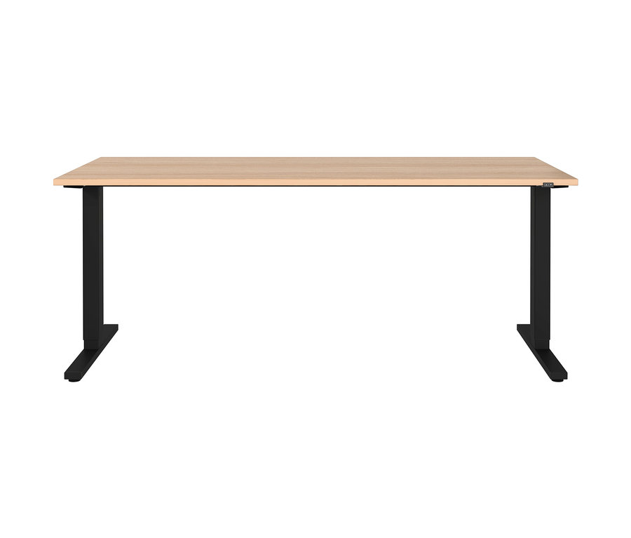 Elektrisch höhenverstellbarer Schreibtisch, ca. 180 x 80 cm.