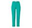 Aqua 7/8-Stretchhose auf weißem Hintergrund.