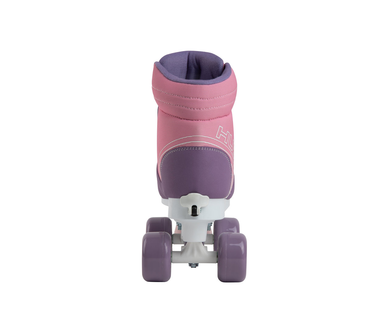 Rückansicht von HUDORA Roller-Skates »Advanced« in Rosa und Lila.