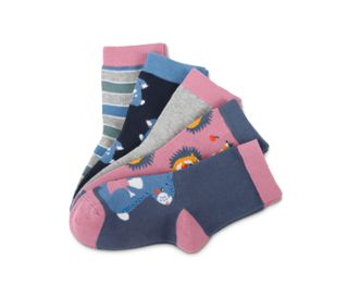 mit Hasen- und Igel-Motiven