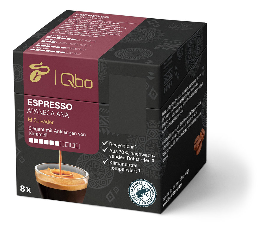 Qbo Espresso APANECA ANA - 8 Kapseln
