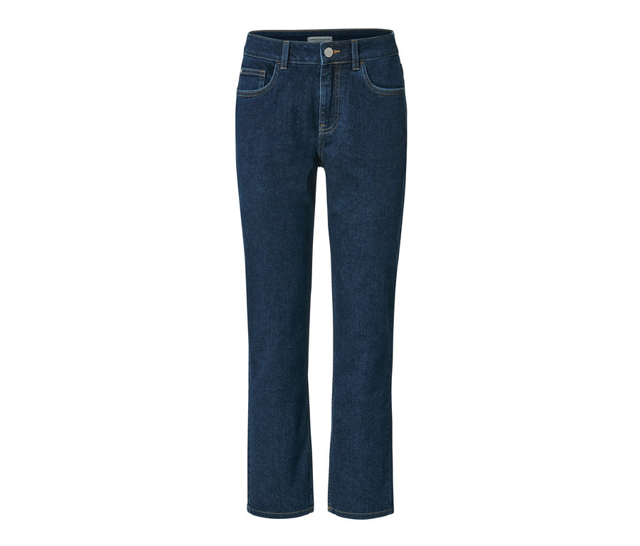 Blaue Straight Jeans – Fit »Juna«.